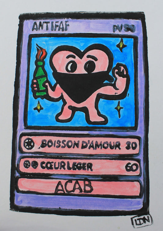 🔥 ANTIFAF – Coeur rebel