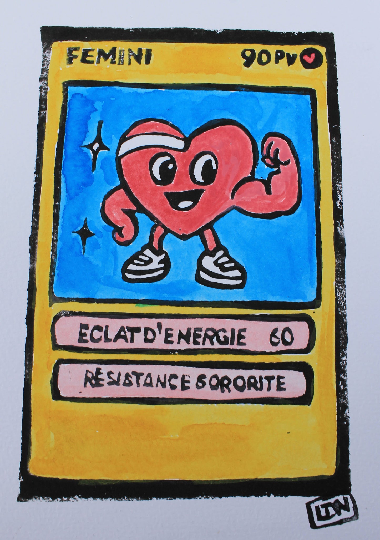 đFEMINI â le CĆur sorore (version jaune)