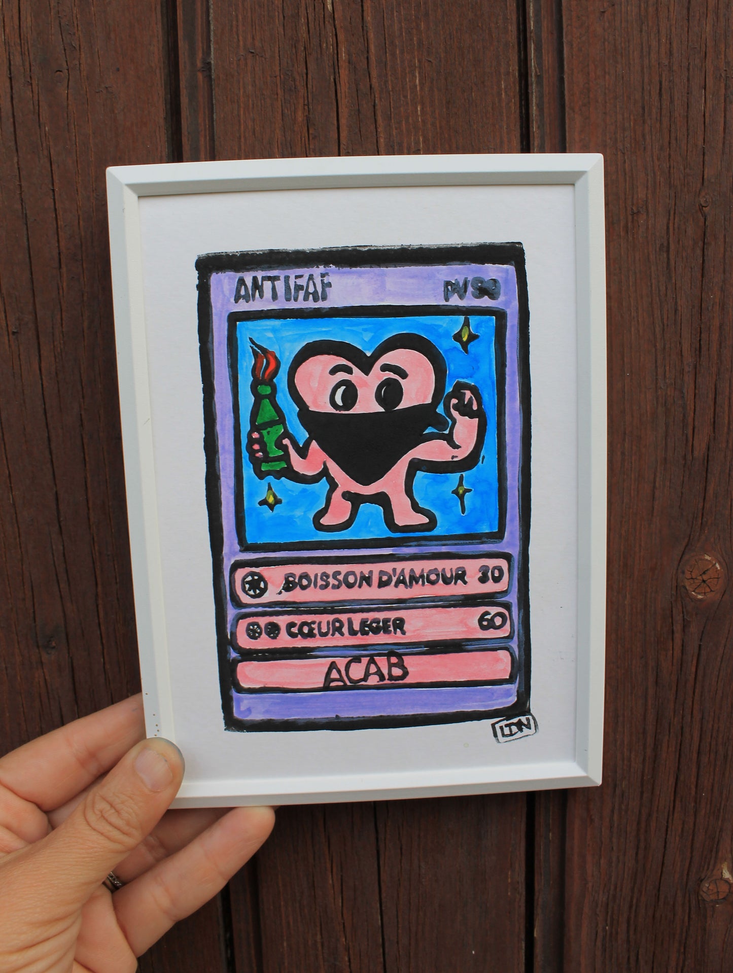 🔥 ANTIFAF – Coeur rebel