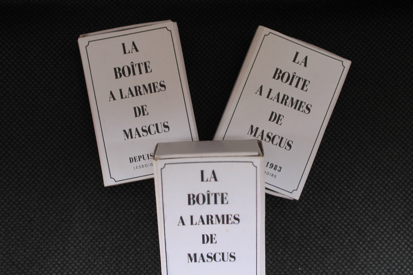 La  Boîte larmes de Mascus