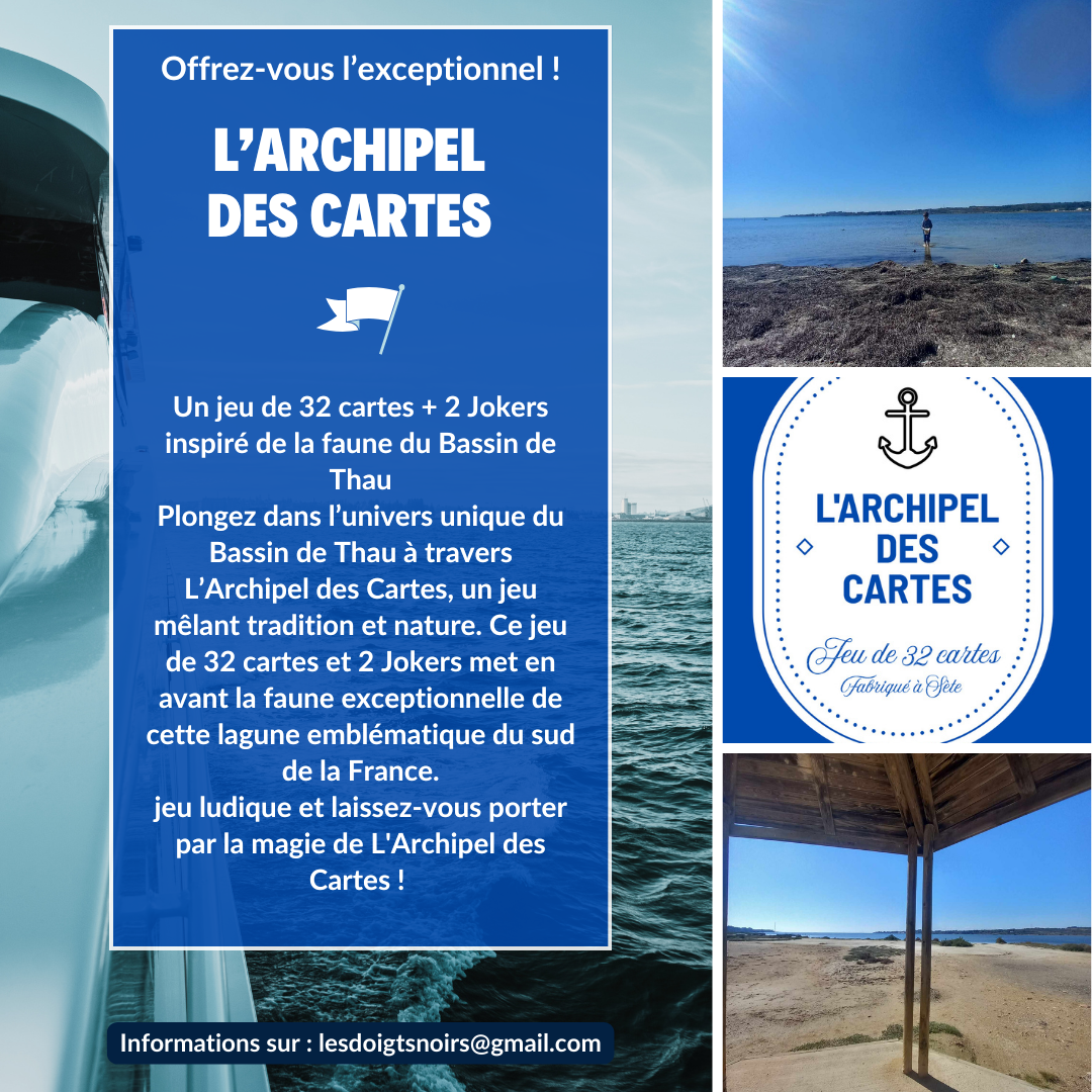 L’Archipel des Cartes – Le jeu de cartes singulier réinventé à la