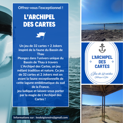 L’Archipel des Cartes – Le jeu de cartes singulier réinventé à la
