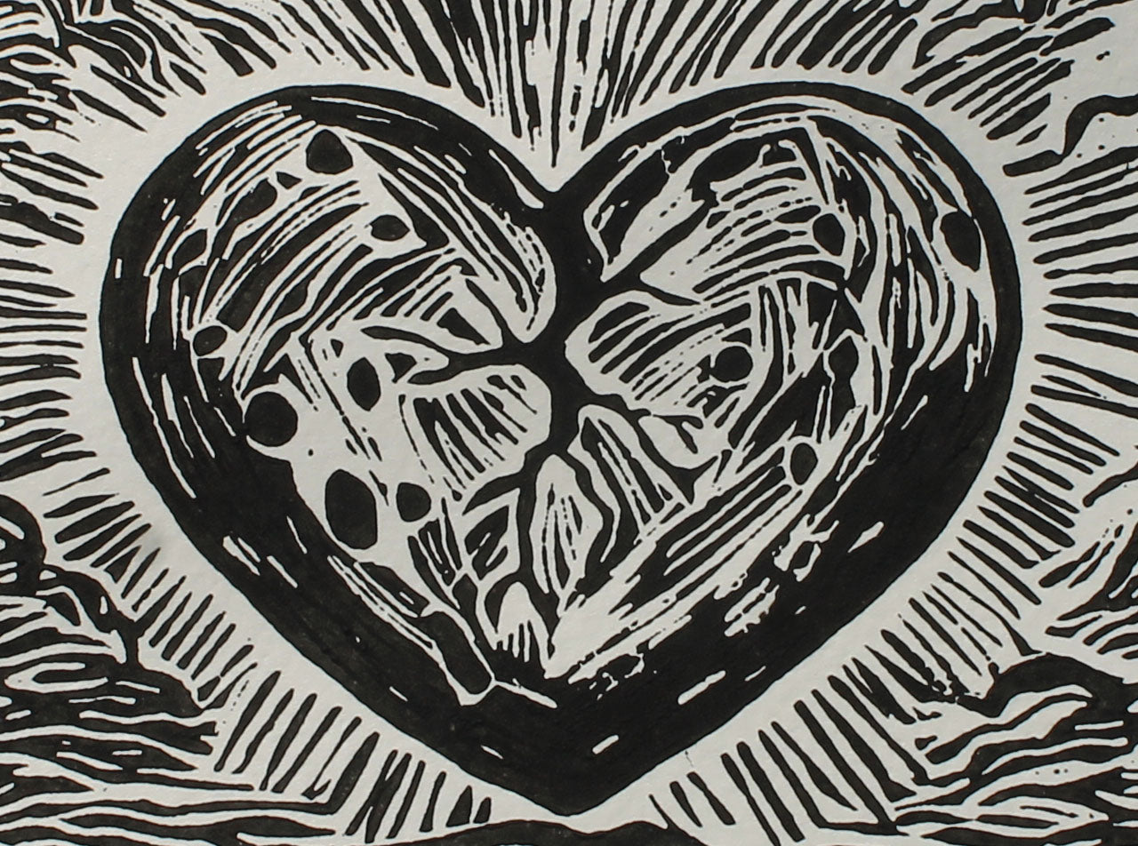 Je me calmerais jamais j'en ai trop gros sur la patate - Gravure