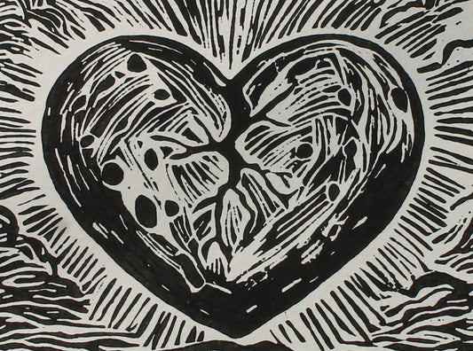 Je me calmerais jamais j'en ai trop gros sur la patate - Gravure